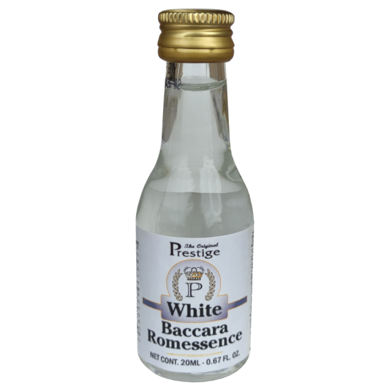 Original Prestige Spirit Flavouring Essence - Baccara White Rum - 20ml