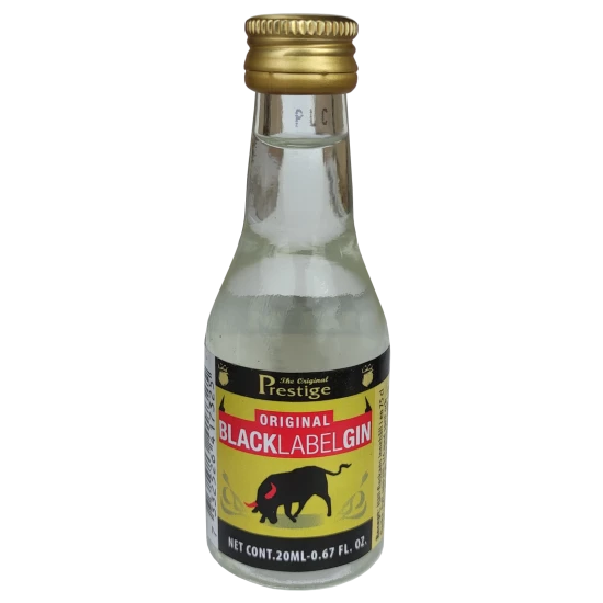 Original Prestige Spirit Flavouring Essence - Black Label Gin - 20ml 