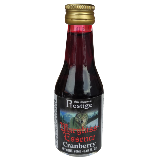 Original Prestige Spirit Flavouring Essence - Cranberry (Wargtass) - 20ml