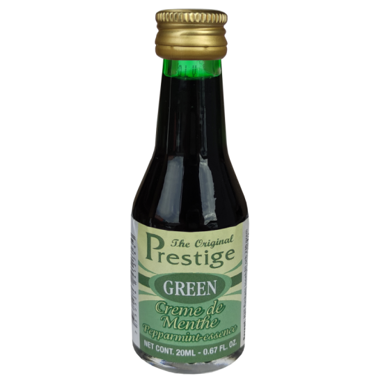 Original Prestige Spirit Flavouring Essence - Creme de Menthe Peppermint Liqueur - 20ml