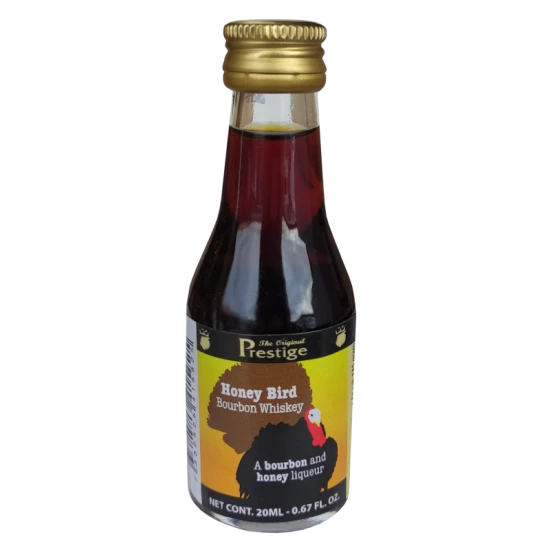 Original Prestige Spirit Flavouring Essence - Honey Bird Bourbon Whisky - 20ml