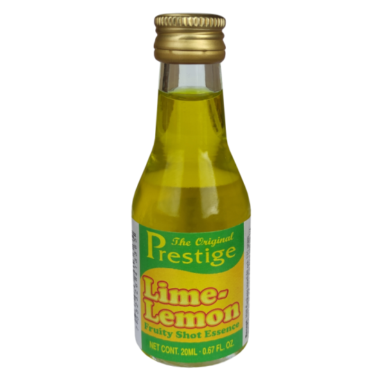 Original Prestige Spirit Flavouring Essence - Lemon and Lime Fruity Shot - 20ml