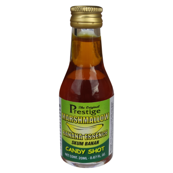 Original Prestige Spirit Flavouring Essence - Marshmallow & Banana Candy Shot - 20ml