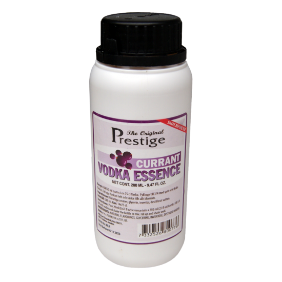 Original Prestige Bulk Spirit Flavouring Essence - Currant Vodka - 280ml