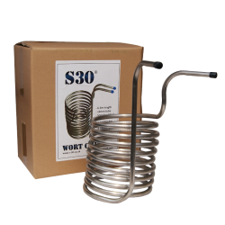 Spiral Wort Chiller - S30 - Stainless Steel
