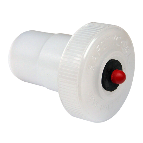 3 Plastic Safety Cork Bungs Homebrew Demijohn Bung With Pressure Release Valve 