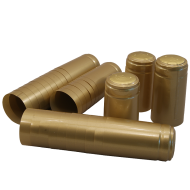 Shrink Capsules - For Wine Bottles - Gold - Pack of 30