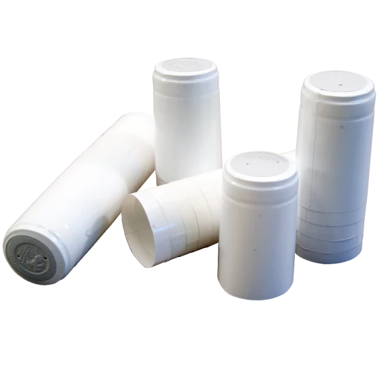 Shrink Capsules - For Wine Bottles - White - Pack of 30