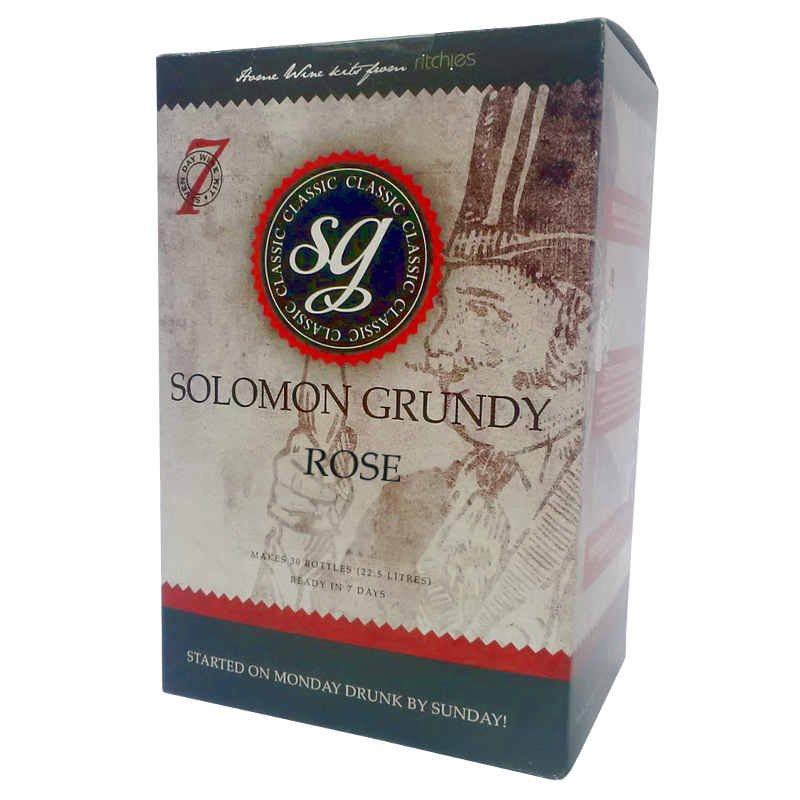 Solomon Grundy 30 bottle Rose