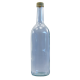 750ml Clear Glass Screw Cap Bottles - Spirit / Mineral Water / Juice - Pack Of 9