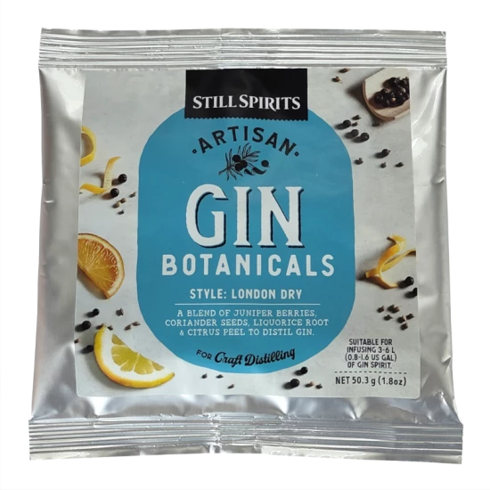 Still Spirits - Gin Botanicals - London Dry Gin Style - 50g pack