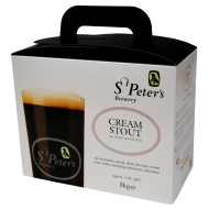 St Peters Cream Stout - 36 Pint Beer Kit - Rich, Dark, Aromatic Ale