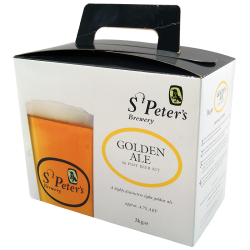 St Peters Golden Ale - 36 Pint Beer Kit - Delicate, Light Ale