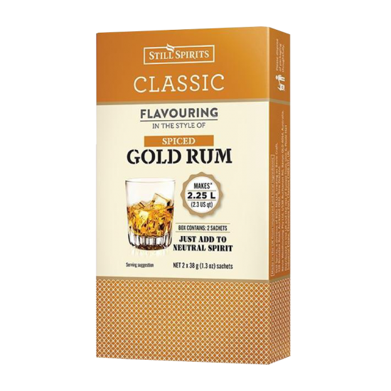 Still Spirits - Classic - Spiced Gold Rum Essence - Twin Sachet Pack