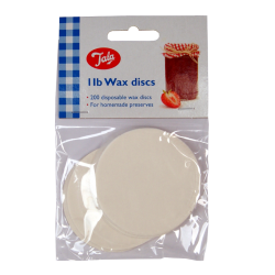 Tala Wax Discs For Jams And Preserves - For 1lb Jars - Pack Of 200