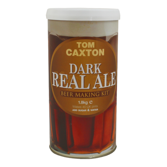 Tom Caxton Dark Real Ale - 1.8kg - 40 Pint - Single Tin Beer Kit