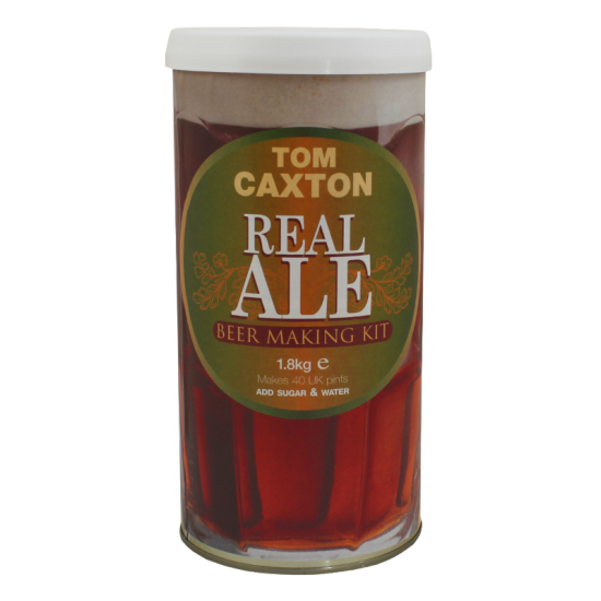 Tom Caxton Real Ale - 1.8kg - 40 Pint - Single Tin Beer Kit