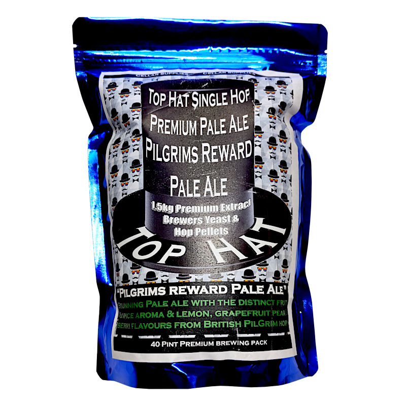 Top Hat Pilgrims Reward Premium Pale Ale 40 Pint Beer Kit The