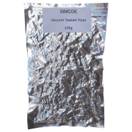 Simcoe Whole Leaf Hops - Vacuum Packed - 100g