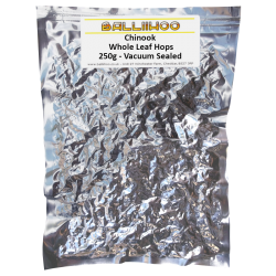 Chinook Whole Leaf Hops - Vacuum Packed - Large 250g Pack