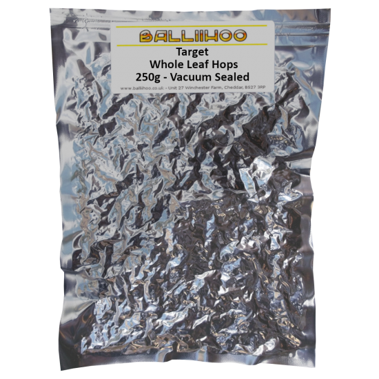 Target Whole Leaf Hops - Vacuum Packed - Large 250g Pack