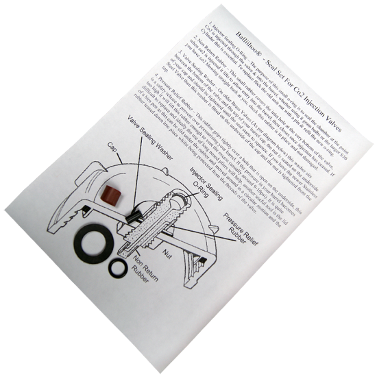 Rubber Seal Set For S30 Co2 Injection Valves