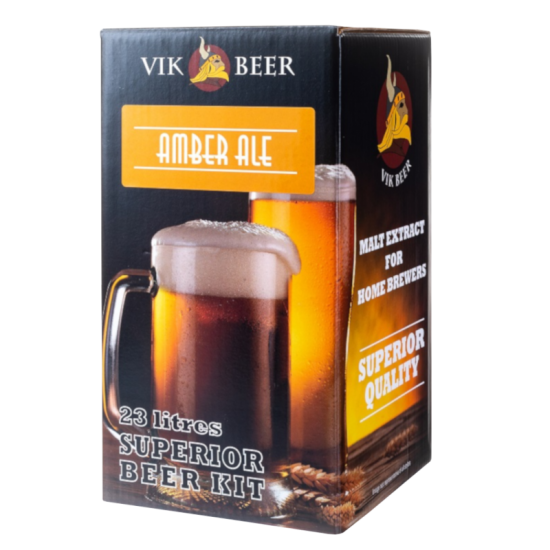 Vik Beer - Amber Ale - 1.7kg Kit With Dry Hop Pellets