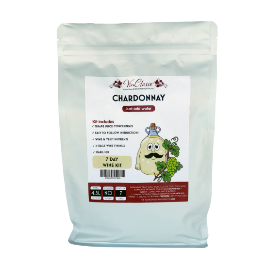 Vinclasse - Chardonnay - 6 Bottle Wine Kit - 7 Day