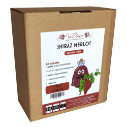 Vinclasse - Shiraz Merlot - 6 Bottle Wine Kit - 7 Day