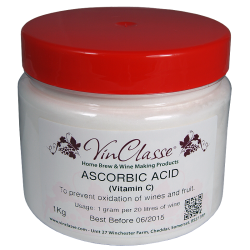 VinClasse Ascorbic Acid - 1kg Bulk Tub