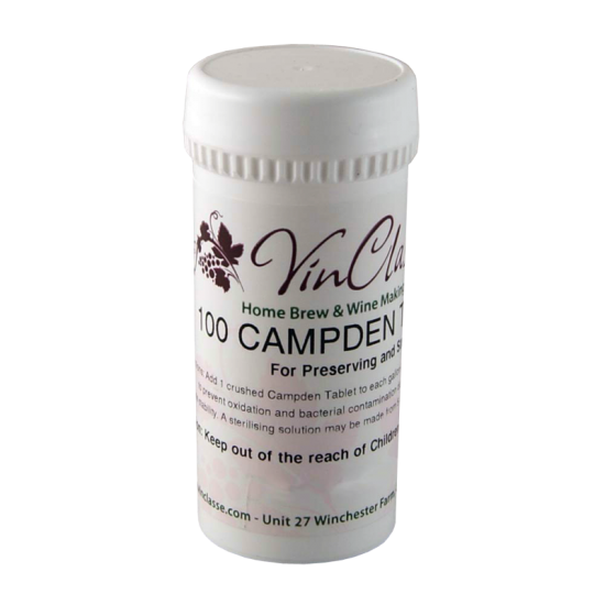 VinClasse Campden Tablets - Pack of 100