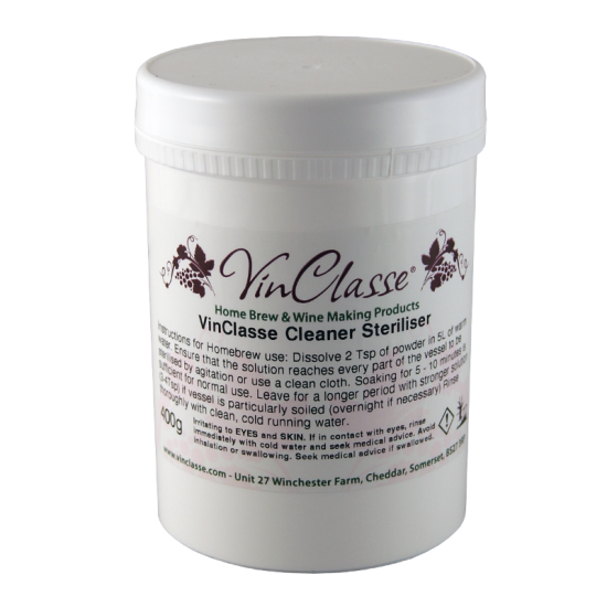 VinClasse Cleaner Steriliser - 400g VinClasse Cleaner Steriliser - 400g
