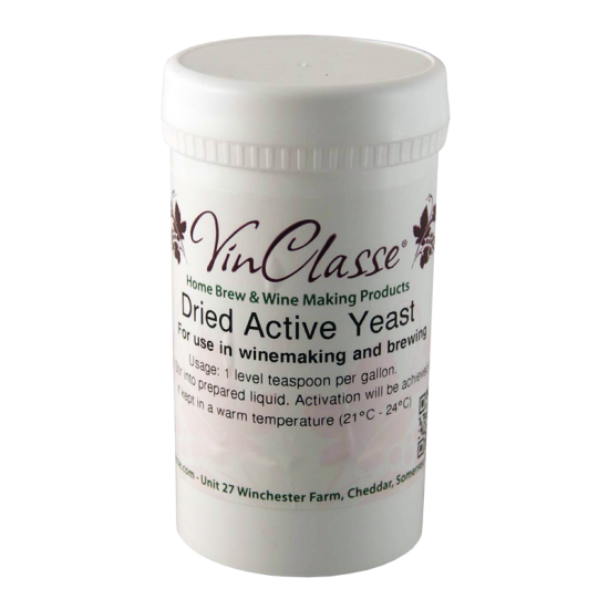 VinClasse Dried Active Wine And Beer Making Yeast - 100g