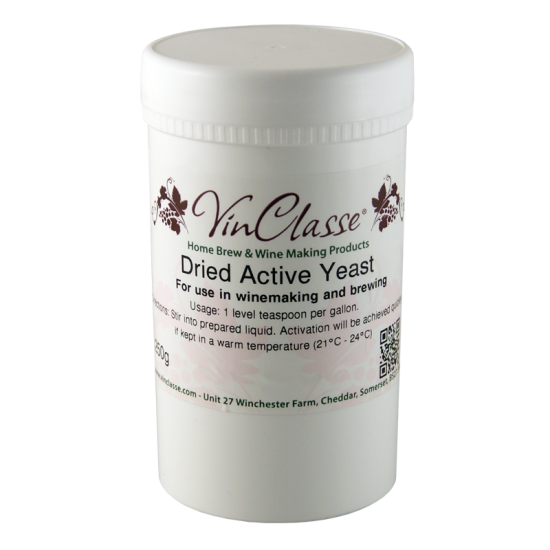 VinClasse Dried Active Wine And Beer Making Yeast - 250g