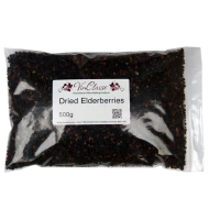 Dried Elderberries - 500g Bag