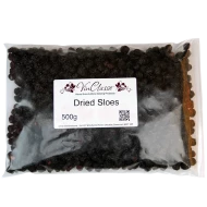 Dried Sloe Berries - 500g Bag