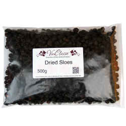 Dried Sloe Berries - 500g Bag