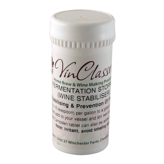 VinClasse Fermentation Stopper (Potassium Sorbate) - 25g