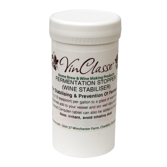 VinClasse Fermentation Stopper (Potassium Sorbate) - 50g