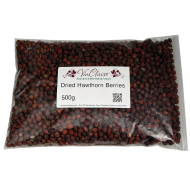 Dried Hawthorn Berries - 500g Bag