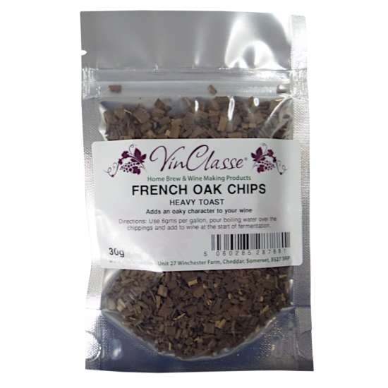 VinClasse French Oak Chips Heavy Toast - 30g Sachet
