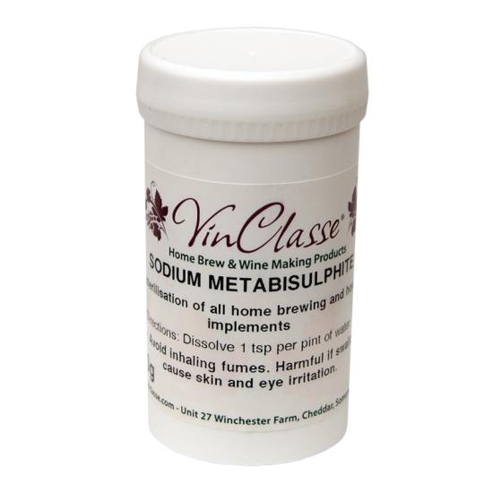 VinClasse Sodium Metabisulphite - 100g VinClasse Sodium Metabisulphite - 100g