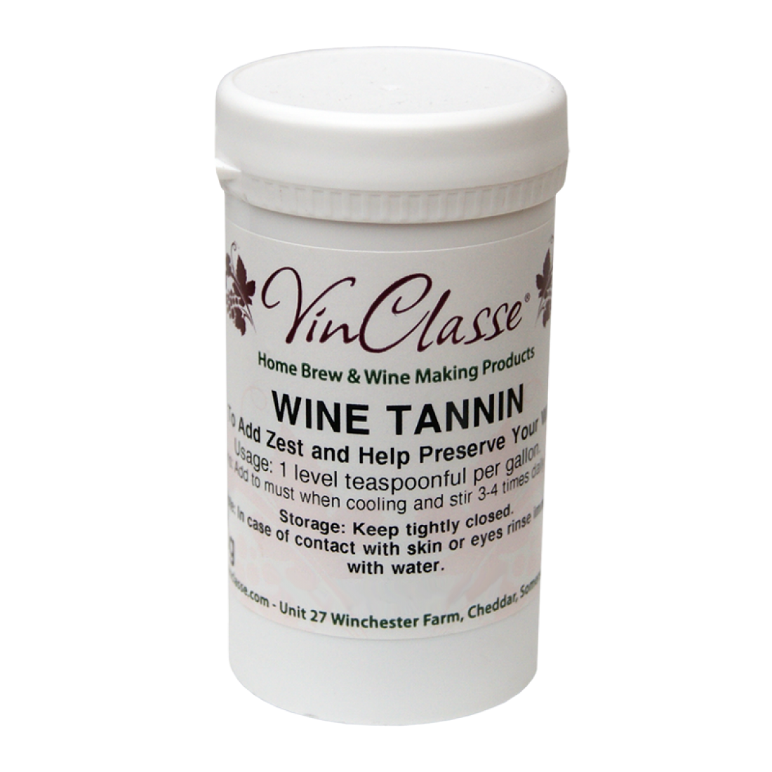 Vinclasse Wine Tannin 50g The Homebrew Centre