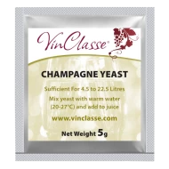 VinClasse Champagne  / Sparkling Wine Yeast 5g Sachet
