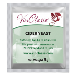 VinClasse Cider Yeast - 5g Sachet