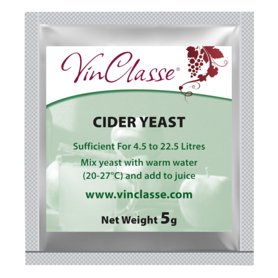 VinClasse Cider Yeast - 5g Sachet