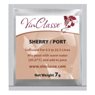VinClasse Wine Making Yeast - Sherry and Port - 7g Sachet