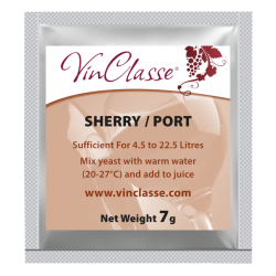 VinClasse Wine Making Yeast - Sherry and Port - 7g Sachet