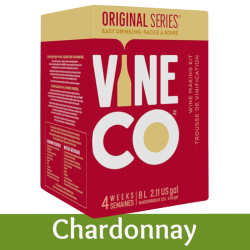 Vineco Original Series - Chardonnay - 30 Bottle Wine Ingredient Kit