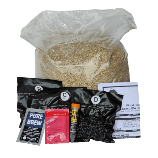 West Coast APA American Pale Ale - 40 Pint - All Grain / Full Mash Kit